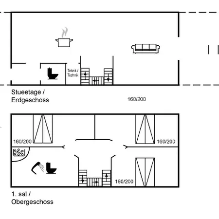 아파트 Ninne - 50m From The Sea By Interhome 아센스